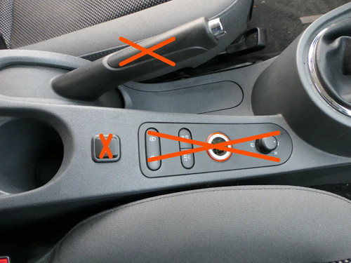 Seat leon mittelkonsole - leon,